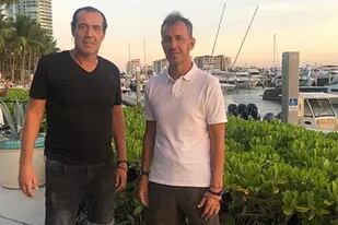 Los hermanos Batista se encontraron en Miami y Olarticochea "se quejó"