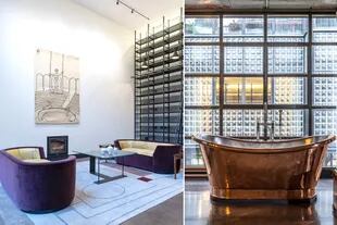 El vidrio y el cobre son los principales elementos que decoran la casa de Tim Burton, a la venta por 27 millones de dólares