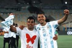 El gesto de Marcos Acuña: por qué fue el único que festejó sin la camiseta del campeón
