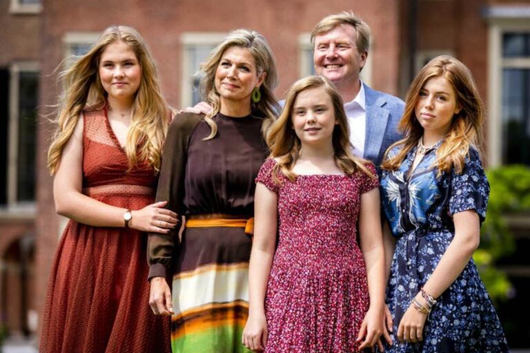 Máxima y Guillermo de Holanda son padres de las princesas Amalia, Alexia y Ariane