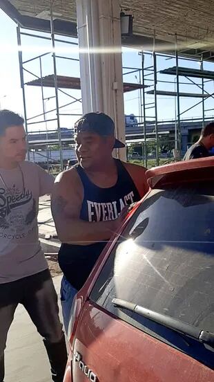 Ramón Vallejos fue detenido cuando circulaba con el auto usado para trasladar al sicario