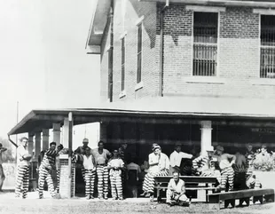 Prisión "Angola" en Luisiana en 1933.