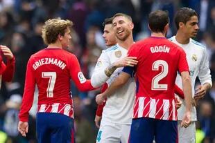 Godin, Ramos, Benzema