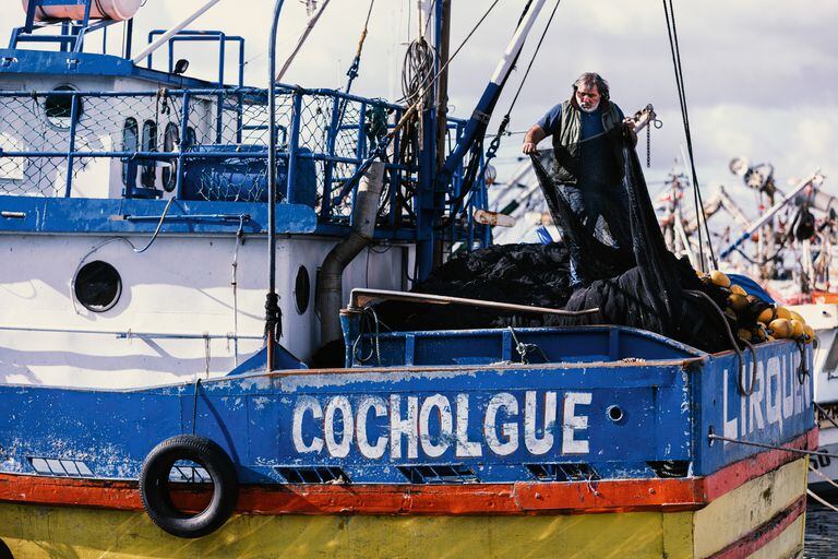 Los pescadores de Cocholgue trabajan en alianza con Bureo en el proceso de recolección de redes de pesca