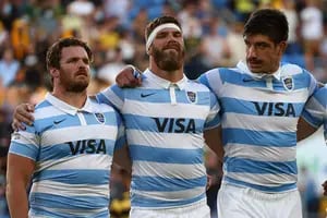 Los tres Pumas que lideran estadísticas en el Rugby Championship