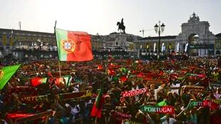 Los portugueses ante la final del domingo