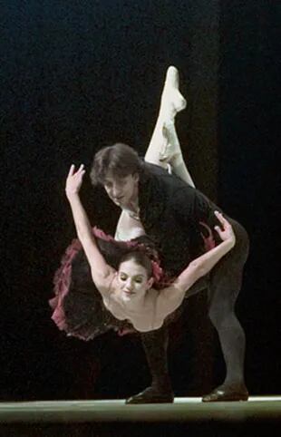 Julio Bocca y Luciana Paris, en Don Quijote