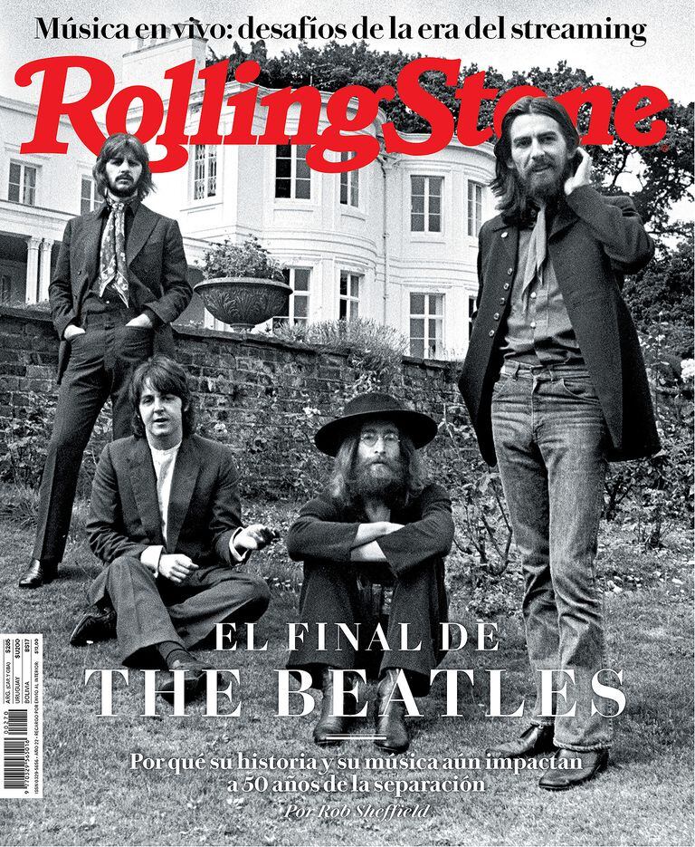 La tapa de la edición de septiembre de Rolling Stone con The Beatles