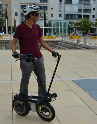 Uno de los prototipos de vehículo ecológico presentado en el Fuel Choices & Smart Mobility Summit que se realiza en Tel Aviv