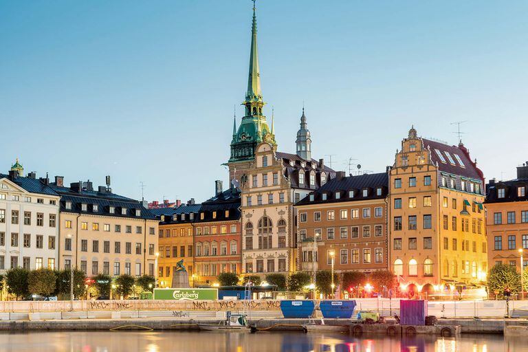Estocolmo, una ciudad única sobre el mar Báltico.