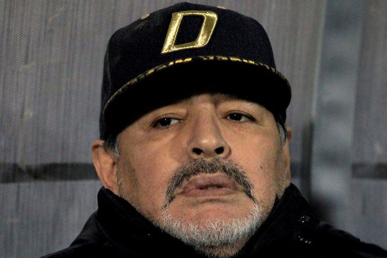 Maradona perdió y criticó a Tapia: "Es el peor dirigente que vi en mi vida"