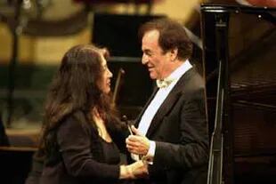 Martha Argerich y Charles Dutoit vuelven a reunirse, como lo hicieron anteriormente sobre el escenario del Teatro Colón