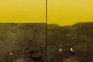 A color: increíbles fotos de la superficie de Venus captadas en 1980