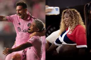 Serena Williams mostró cómo vivió la noche de Messi en Miami y el gesto del rosarino con ella