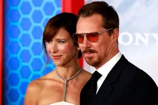 Deslumbrantes, Benedict Cumberbatch y su esposa Sophie Hunter; el británico interpreta a Doctor Strange en la nueva entrega de la saga Spider-Man