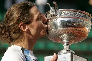 Gastón Gaudio fue el último argentino en ganar Roland Garros, previo a la hegemonía Nadal (14)