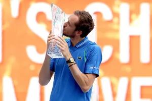 Medvedev, campeón en Miami: lo mejor de la final y el desafío que le planteó Sinner