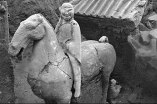 Las figuras son posteriores a los soldados de terracota de Xian, creen los arqueólogos
