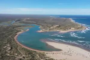 El paraíso natural que cambia con las mareas y es poco conocido en el sur argentino