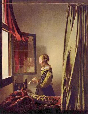Muchacha leyendo una carta, una de las pinturas de Vermeer que Toop estudia en su libro