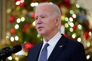 Joe Biden convocó a una cumbre virtual de defensa de la democracia: una invitación que apuesta fuerte contra China (AP Foto/Evan Vucci)