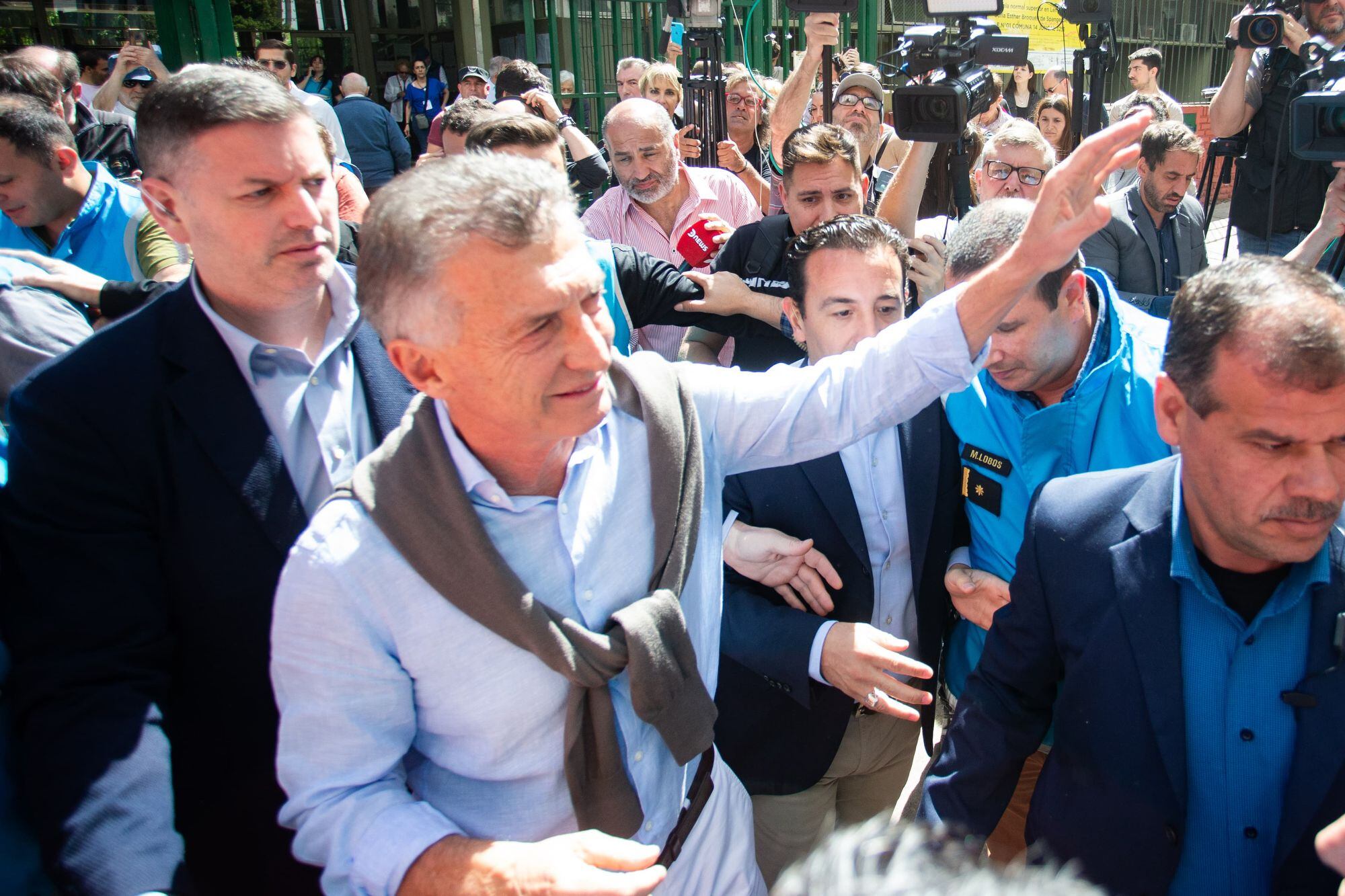 Balotaje 2023 | Votó Mauricio Macri: “Confío en que habrá una expresión de cambio mayoritaria”