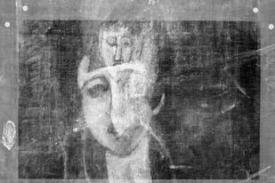 Modigliani borró a su ex de una obra, y la tecnología la rescató