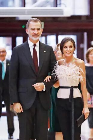 El look que Letizia eligió para Andorra ya había sido un éxito durante el concierto de los Premios Princesa de Asturias 2019.
