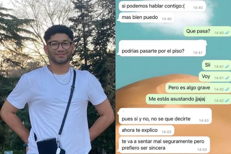 He rented a room in Spain, but his contract was canceled for a reprehensible reason: “I’m broke.”