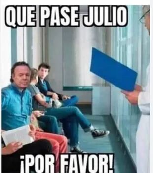 Los memes del séptimo mes del año tienen como protagonista, nuevamente, a Julio Iglesias