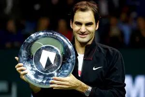 Federer, un N°1 campeón: le dio una paliza a Dimitrov y alzó su título 97