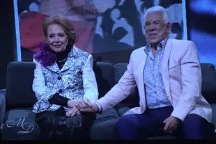 Pinky y Raúl Lavié recordaron viejos momentos compartidos durante el último programa que realizó ella en la TV Pública