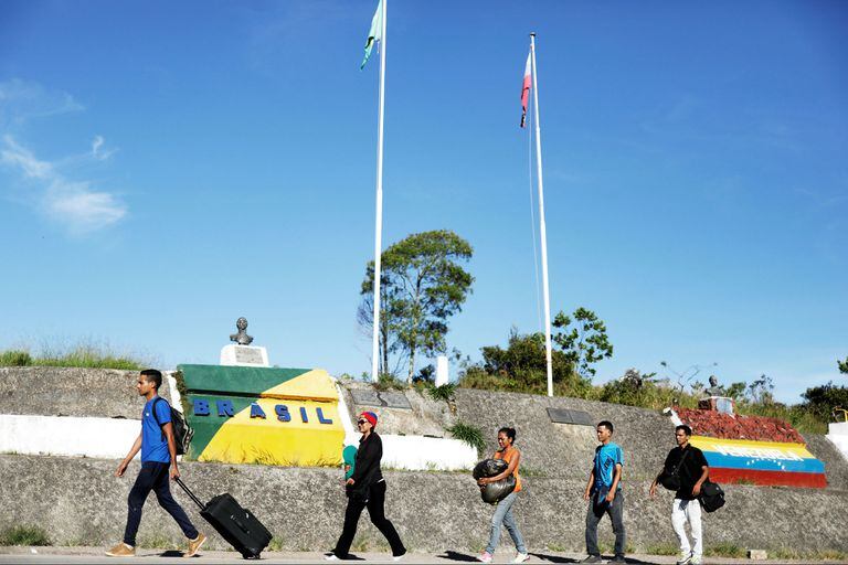 La frontera de Venezuela con el estado brasileño de Roraima es una de las más activas