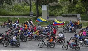 Miembros chavistas de la Asamblea Constituyente, ayer, en Caracas
