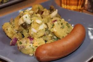 Ensalada de papa alemana, la auténtica Kartoffelsalat