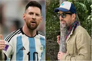 El peculiar festejo de Kevin Johansen "a lo Messi" en la final de Qatar que hizo reír a todos