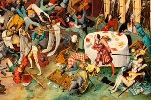 Detalle del óleo El triunfo de la muerte, de Pieter Brueghel, de 1562