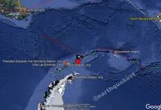 Falsa alarma: conmoción en Chile por un sismo cerca de la base en la Antártida