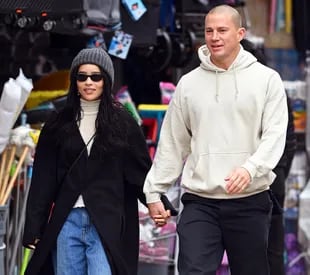 Channing Tatum y Zoe Kravitz, felices caminando por Nueva York