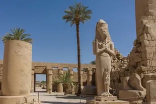 Egipto sostiene que la pieza fue robada en los 70 del templo de Karnak, el más antiguo del país