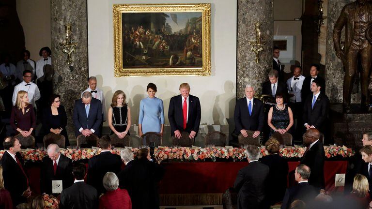 Minuto a minuto: así se vivió la ceremonia de asunción de Donald Trump