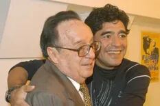 Video: el día en que Maradona se emocionó al conocer a su ídolo, Gómez Bolaños
