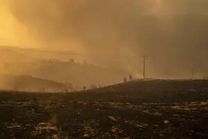 Impactantes imágenes: Grecia vuelve a arder con tres grandes incendios fuera de control
