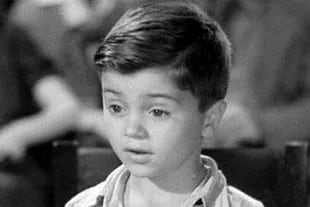 Robert Blake, a los cinco años, en su debut cinematográfico