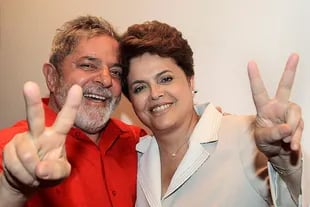 Dilma Rousseff y Lula da Silva