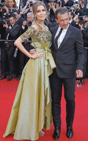 En mayo de 2017 desfiló junto a su mujer, Nicole Kimpel, por la alfombra roja del Festival de Cannes.