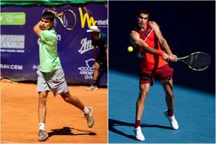 La increíble transformación física de Carlos Alcaraz, una joya del tenis