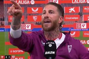 El duro cruce de Sergio Ramos con un fanático de Sevilla en plena entrevista televisiva