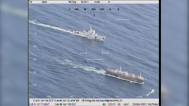 Operaciones de control de la pesca ilegal por parte de la Prefectura Naval Argentina