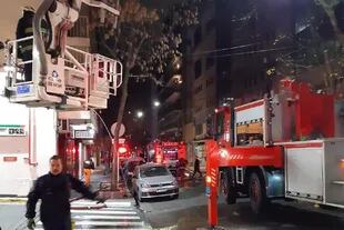 Trágico incendio en un edificio de Recoleta, 5 muertos y al menos 18 heridos